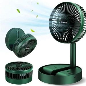 Green Desk Fan - 1 Pc - 0.5 W Energy Efficient Cooling Solution